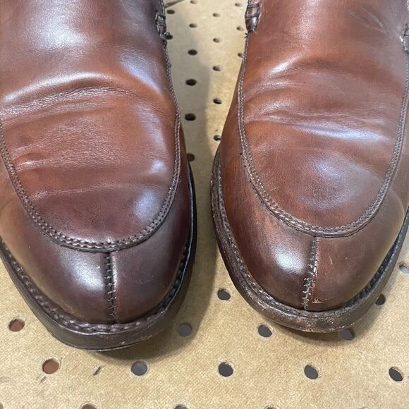 Allen Edmonds Steen Split Toe Loafer Dress Shoe USA Dark Chili Brown Size 13 Men main image 5